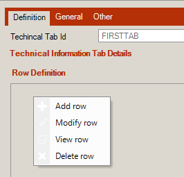 2 Add Row Technical Information